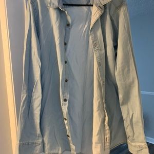 Calvin Klein Mens Large button up